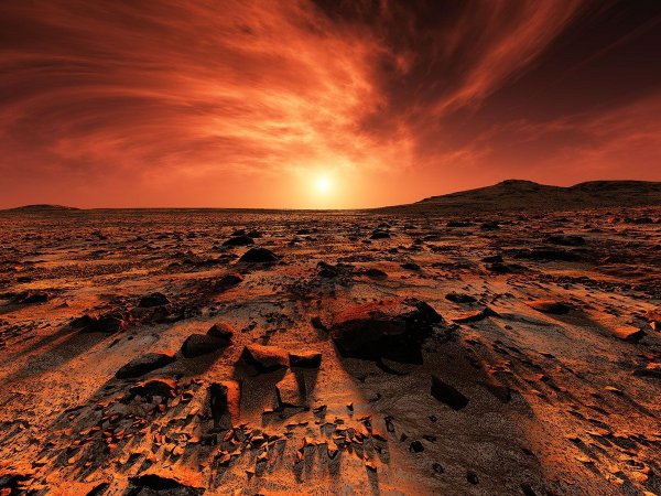 Эфиопия Марсианский пейзаж