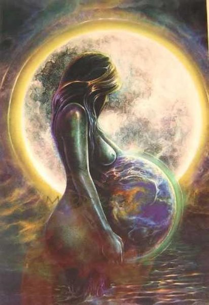 Богиня Гайя Вселенная энергия