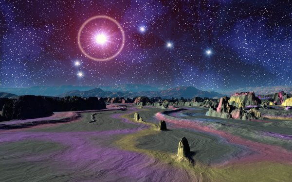 Ночь на других планетах