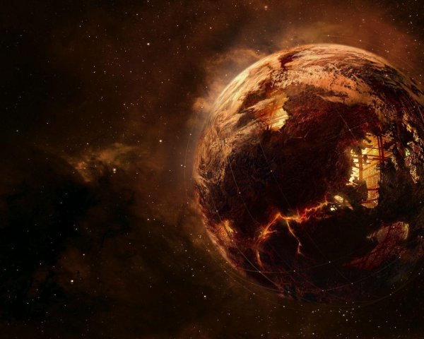 Разрушенная Планета