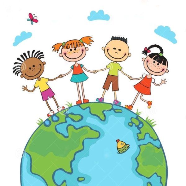 Дети вокруг земного шара