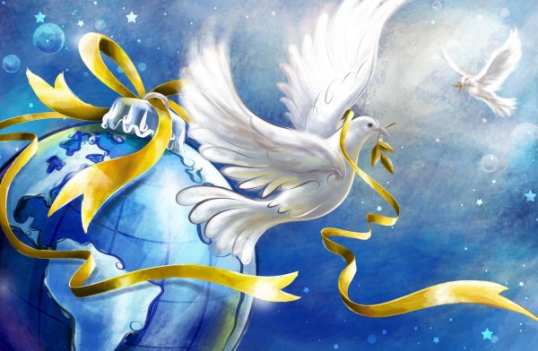 День мира рисунки