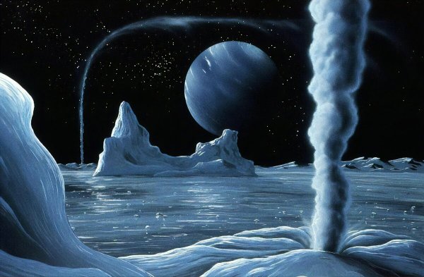 Энцелад, криовулканы