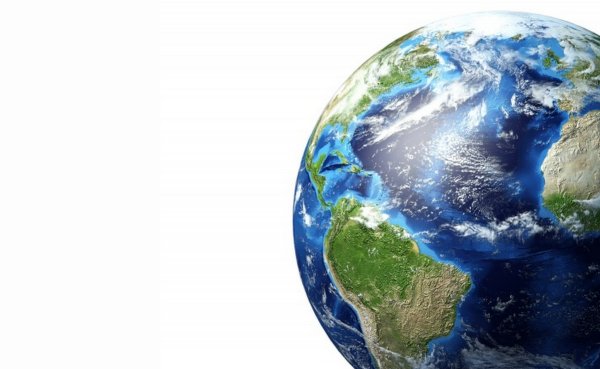 Планета земля из космоса