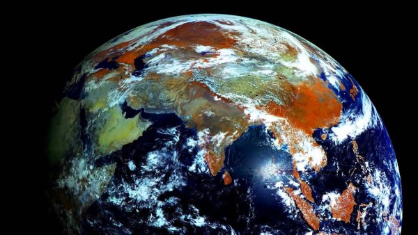 Реальный снимок земли