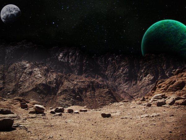 Пейзажи на экзопланетах