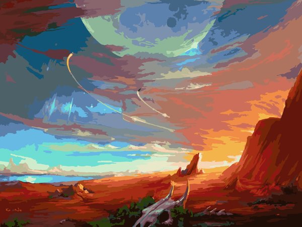 Фантастические пейзажи