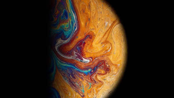 Планеты красками