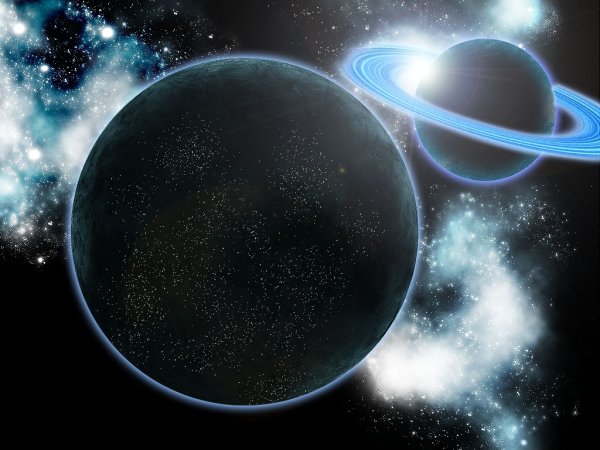 Крутятся огромные планеты