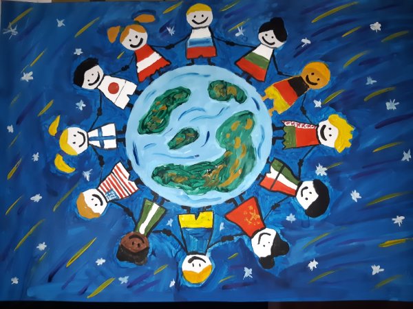 Рисунок мир во всем мире 1 класс