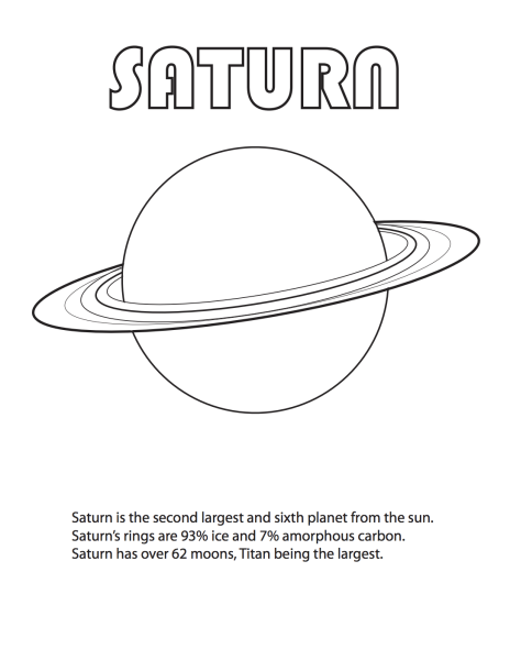 Сатурн Планета рисунок