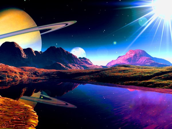 Космический пейзаж