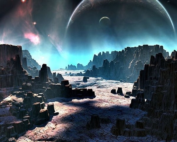 Космический пейзаж