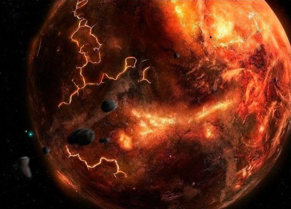 Катархейская Эра 4 миллиарда лет назад