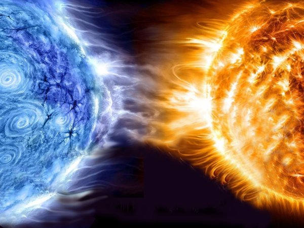 Солнце огонь