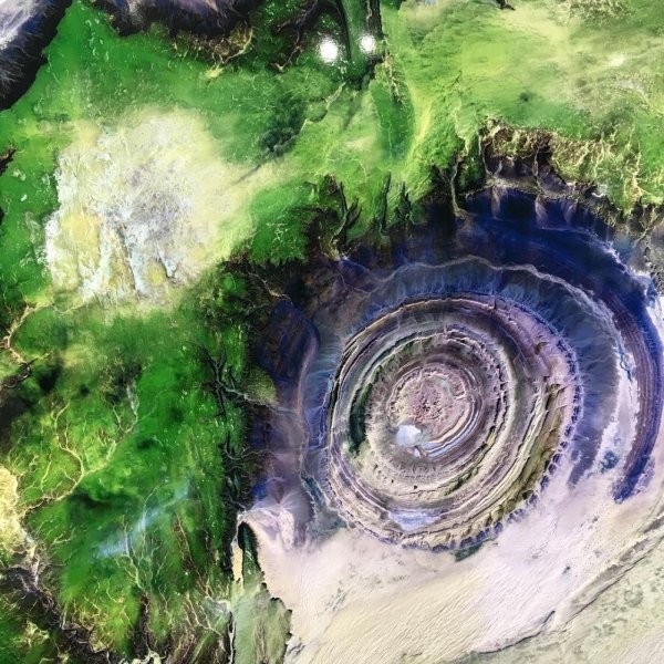 Ришат (глаз Сахары). Мавритания