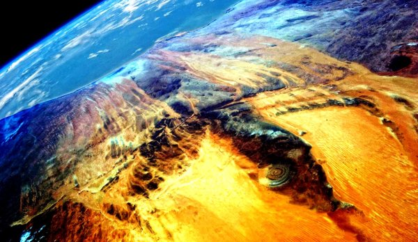 Структура ришат глаз Сахары