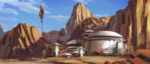 Татуин Звездные войны с космоса