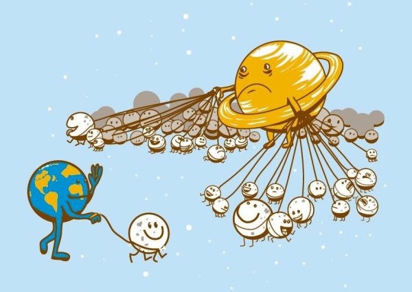 Планета земля карикатура