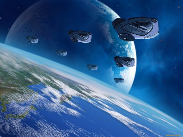 Земля космический корабль