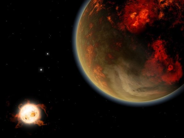 Красный карлик Глизе 876