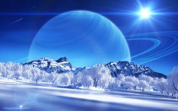 Фантастическая природа зимой