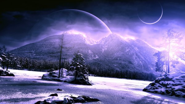 Фантастические пейзажи