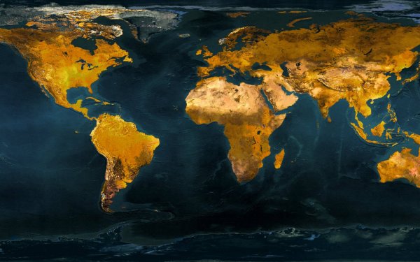 Обои двойной монитор HD планеты