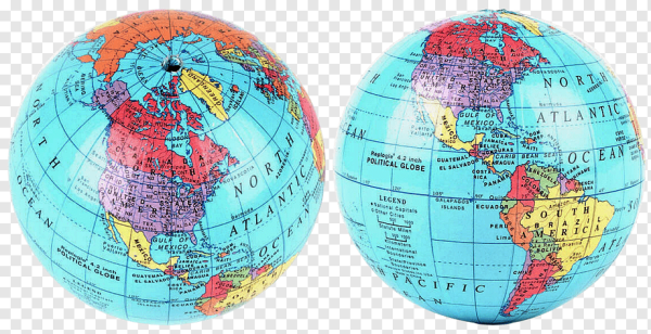 Глобус карта мира