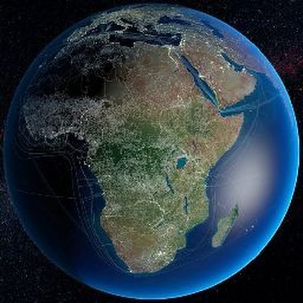 Африка из космоса