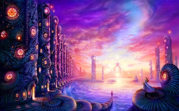 Фантастические пейзажи