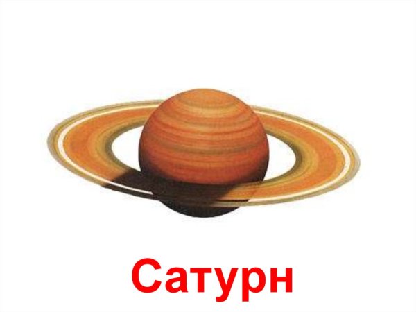 Сатурн Планета солнечной системы для детей