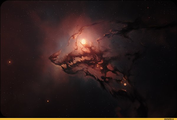 Огромные космические существа