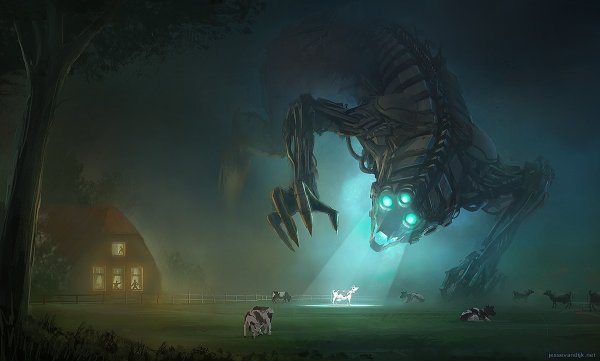 Механические монстры арт