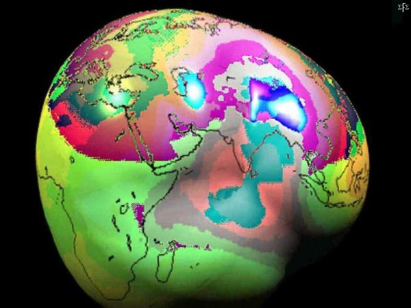 Гравитационная форма земли