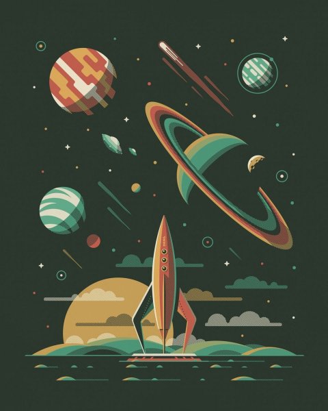 Космические иллюстрации