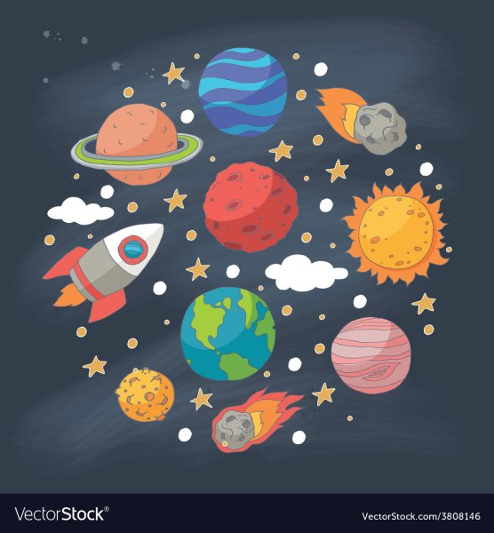 Планета иллюстрация