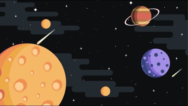 Космос в адоб иллюстраторе