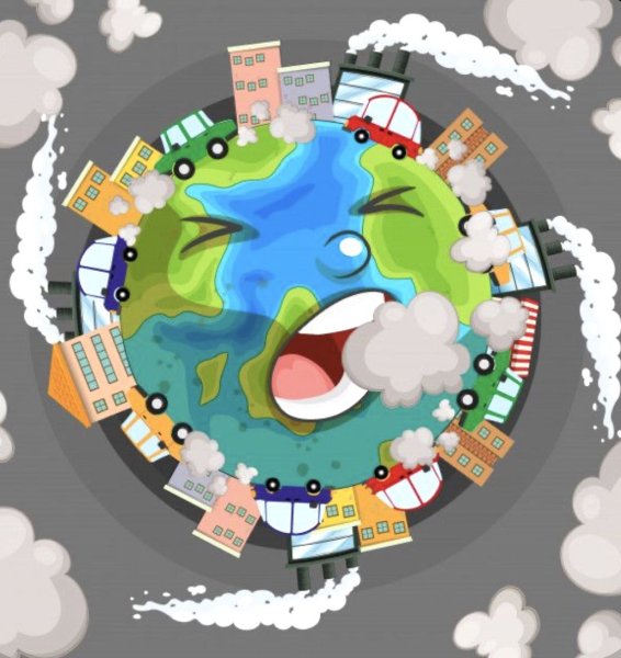 Загрязнение планеты для детей