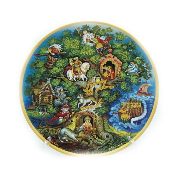 Сказочные персонажи в круге