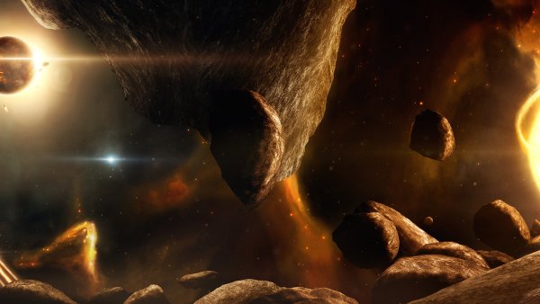 Космос Галактика астероиды