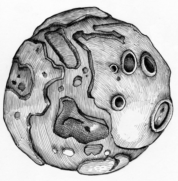 Планеты карандашом