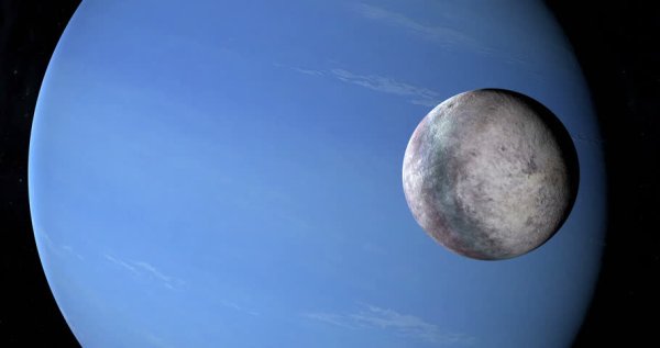 Нептун и Тритон планеты