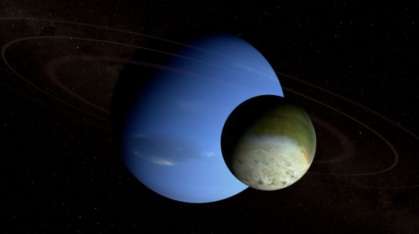 Тритон Спутник Нептуна