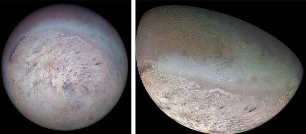 Спутники Нептуна Тритон Протей