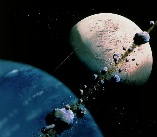 Тритон Спутник Нептуна