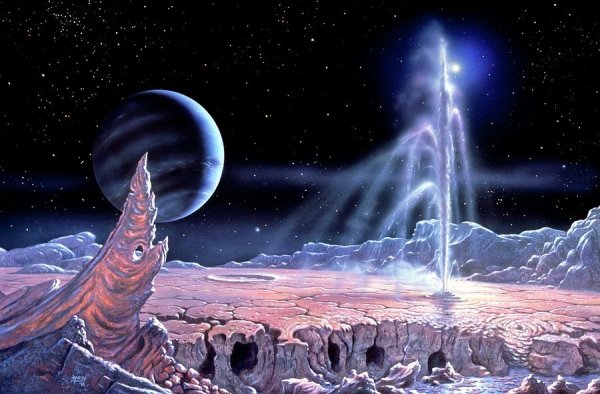 Криовулканизм Тритон Спутник