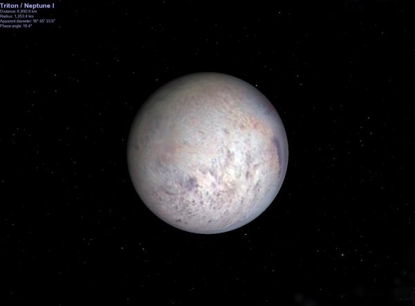 Тритон Спутник Нептуна