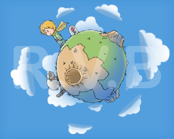 Планета земля маленький принц