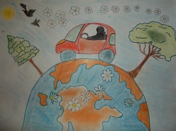 Рисование на тему путешествие